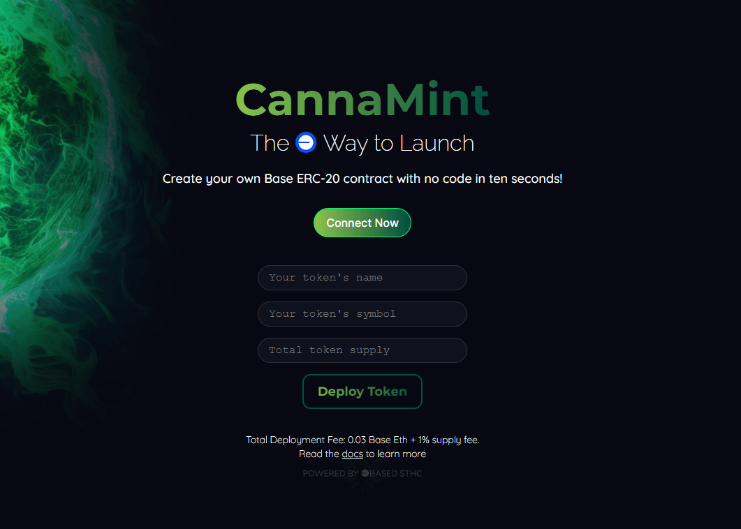 Cannamint - Token Creator on Base